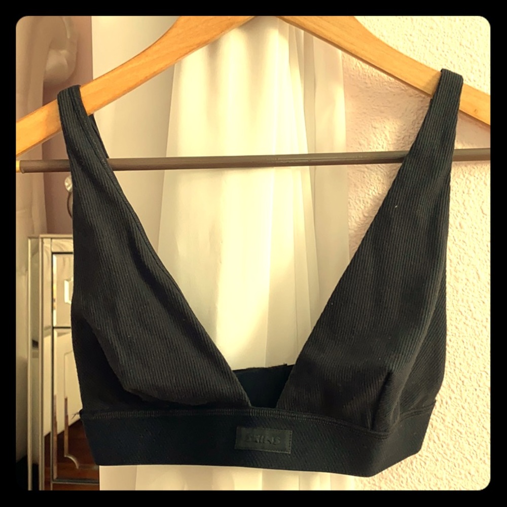 SKIMS Black Bralette